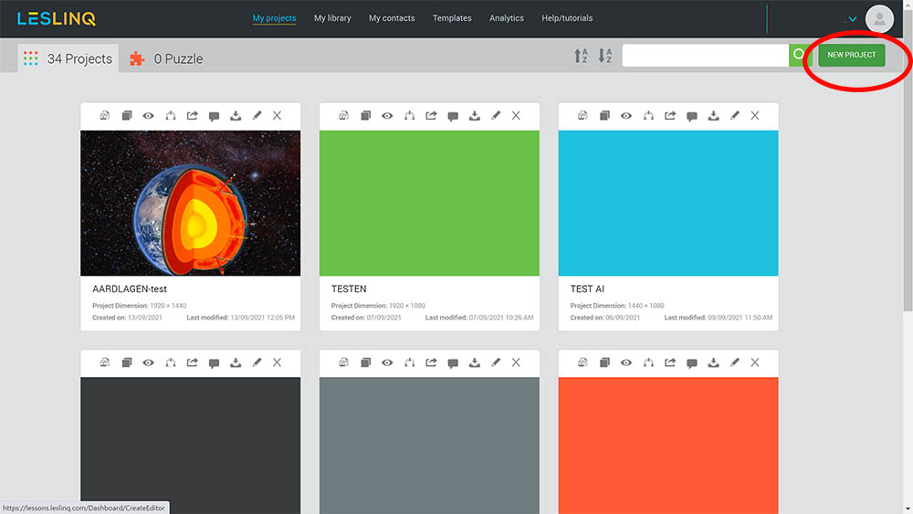 Leslinq-nieuw-project nieuw project LesLinq