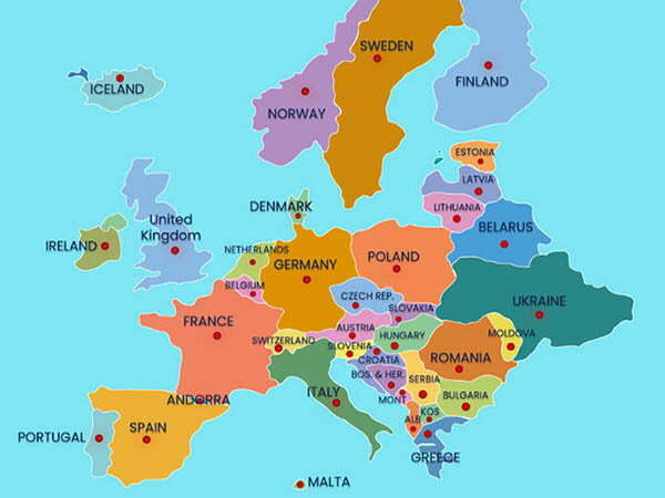 interactive map europe