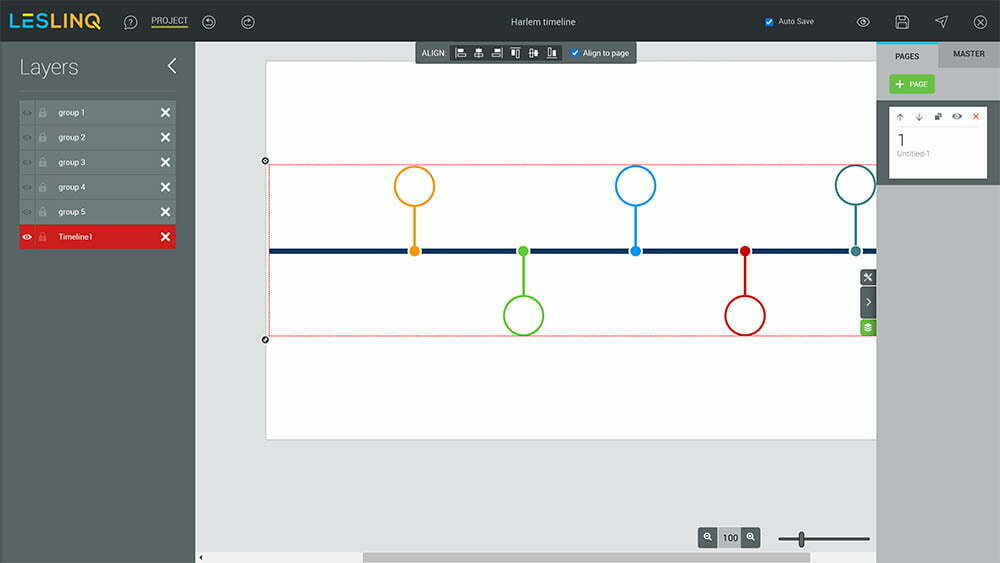 adjust content Harlem timeline hidden layers LesLinq