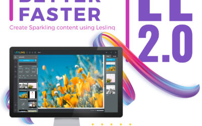 LesLinq lanceert nieuwe versie: het maken van eLearnings en interactieve content wordt nu nóg eenvoudiger
