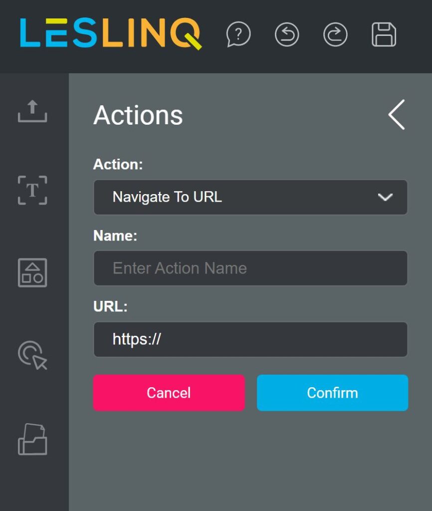 add a hyperlink in LesLinq