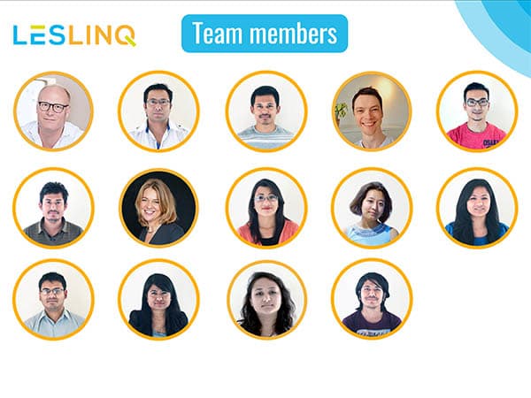 LesLinq onboarding meet the team