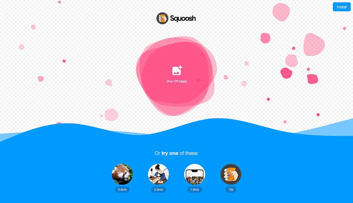 Squoosh app
