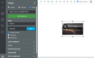 Incorporating Vimeo Videos