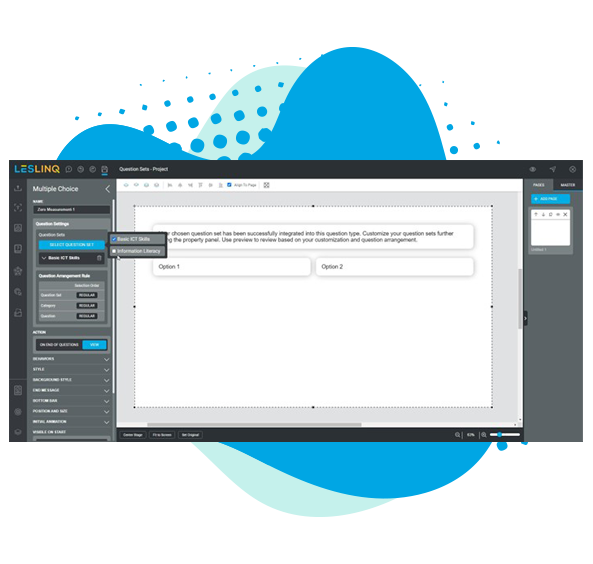 meten en weten in LesLinq