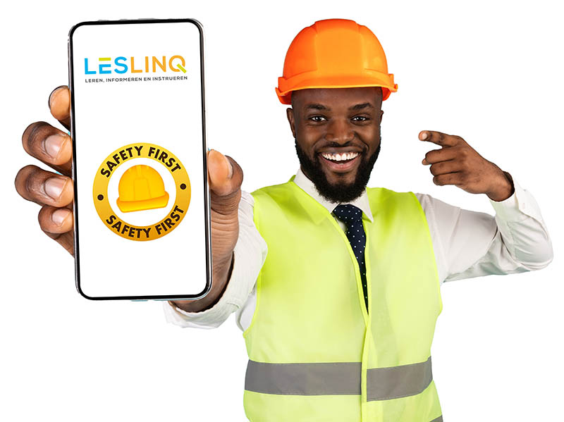 construction worker safety first leslinq