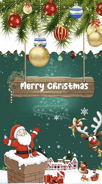 kerstkaart leslinq