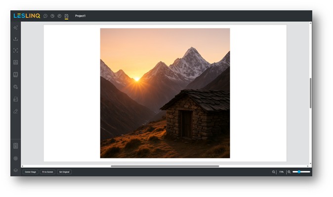 Afbeeldingen genereren met AI in LesLinq