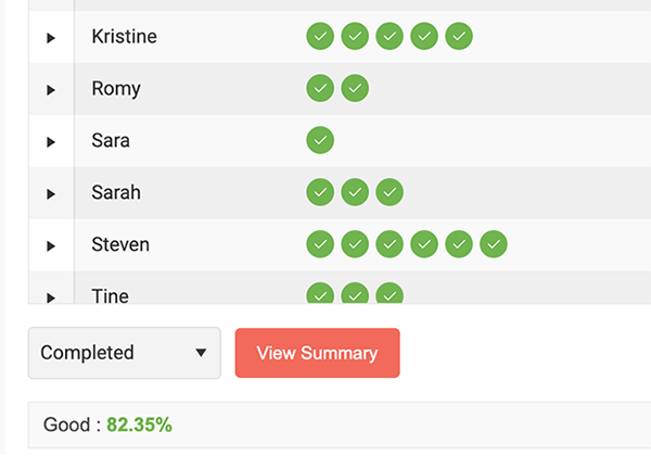 Groepssessies mét individuele inzichten in QuizLinq